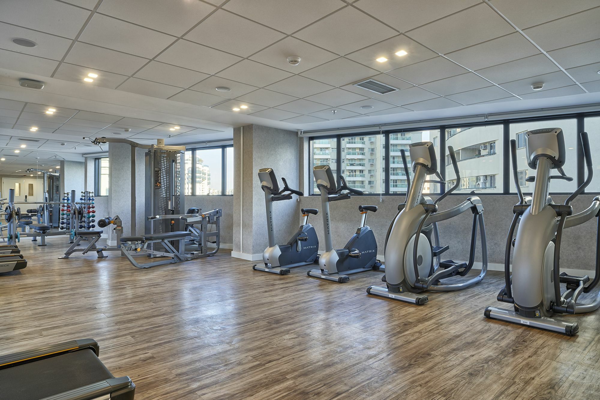 Radisson Rio De Janeiro Barra Hotel Ngoại thất bức ảnh The gym at the 1001 North Rush